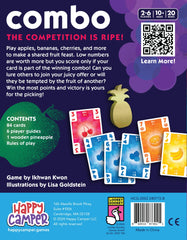 Happy Camper Combo shuffle and deal—captures cards forming a potential winning combo.