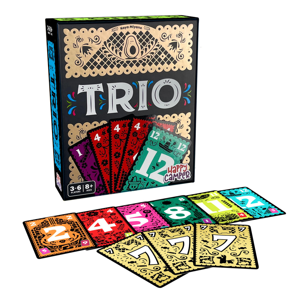 Happy Camper Trio asking for low or high cards boosts strategic involvement