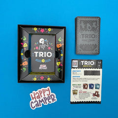 Happy Camper Trio travel-friendly design supports on-the-go gaming