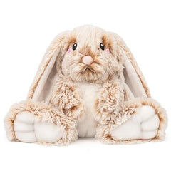 Happy Fuel bunny microwavable plush front view for cozy warmth