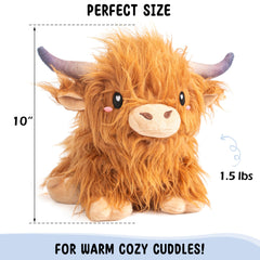 Happy Fuel Highland Cow unscented beads deliver steady heat without overpowering scents.