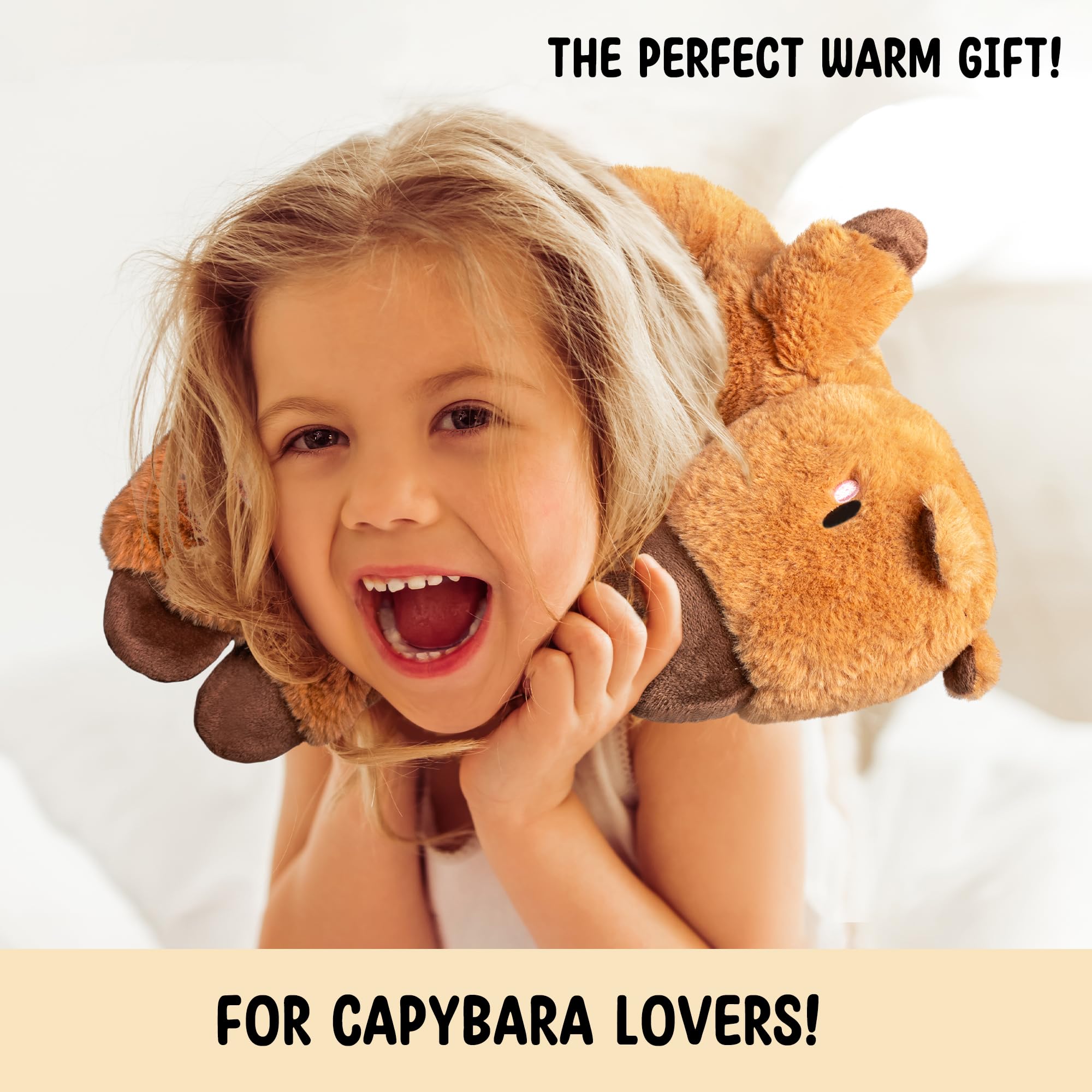 Happy Fuel soft plush texture close-up ideal for hugs and comfort.