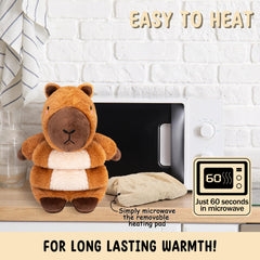 Happy Fuel unscented heating plush emphasizes clean, gentle warmth.
