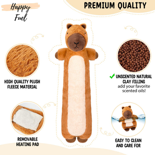 Happy Fuel weighted plush offers even pressure for calm moments.