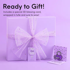 Happy Lolli pom-pom clips and paper punch add texture.