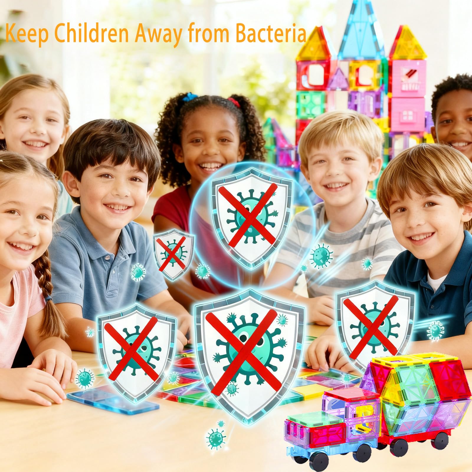 HAPPYMATY safe non-toxic design ensures gentle handling and BPA-free components.