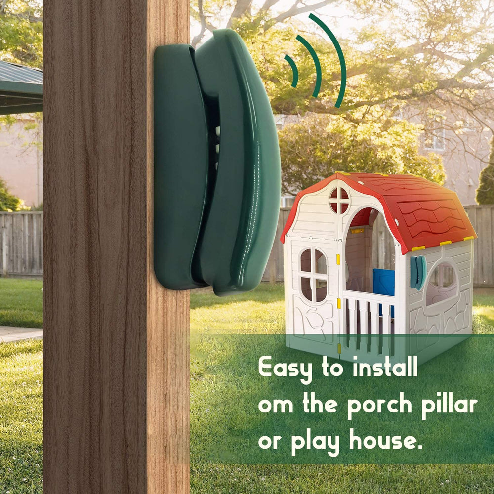 HAPPYPIE Toy Phone green ding sound enhances kid-friendly feedback during play