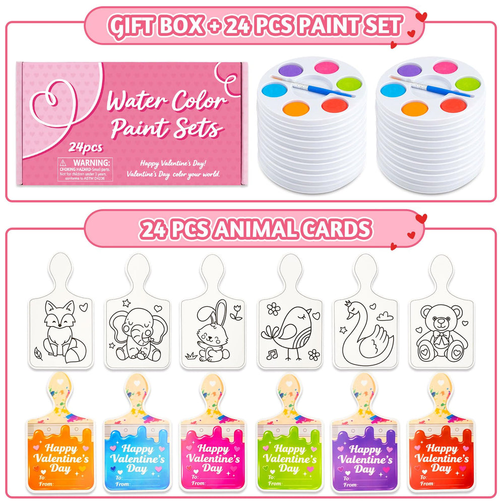 Hapray back card for kids to draw animal patterns.