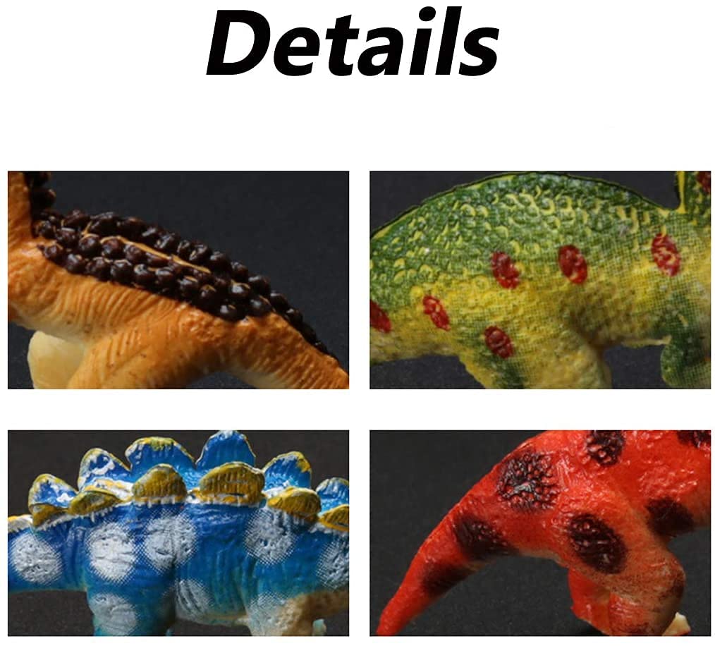HAPTIME dino playset figures for imaginative play sessions.