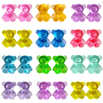 HAPTIME valentines bears mini resin animals for playful display and easy gifting.