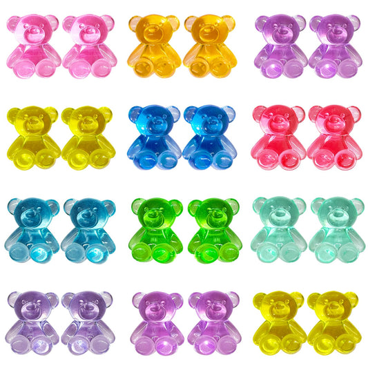 HAPTIME valentines bears mini resin animals for playful display and easy gifting.