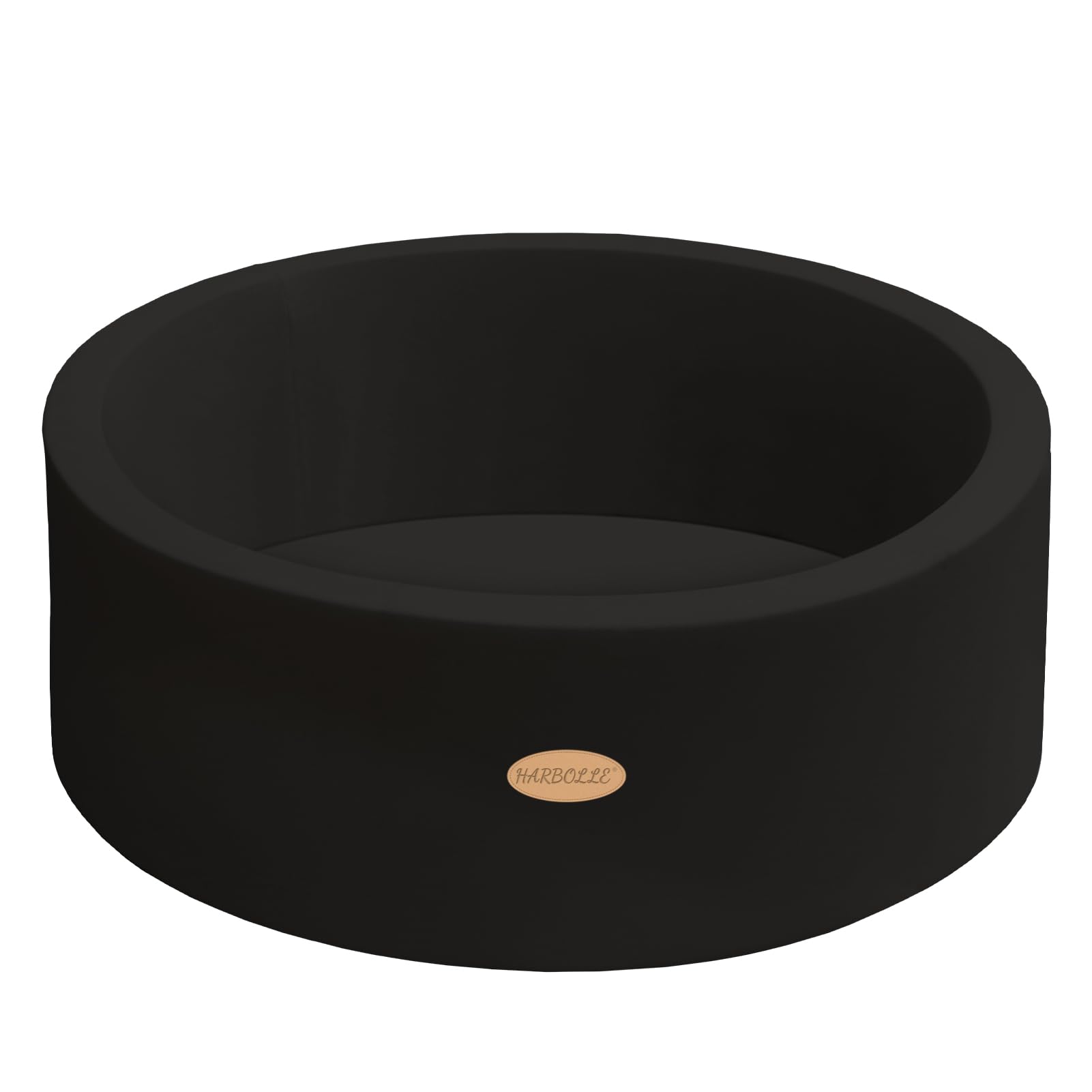HARBOLLE baby ball pit with 35.4-inch diameter creates a cozy, safe play area for babies.