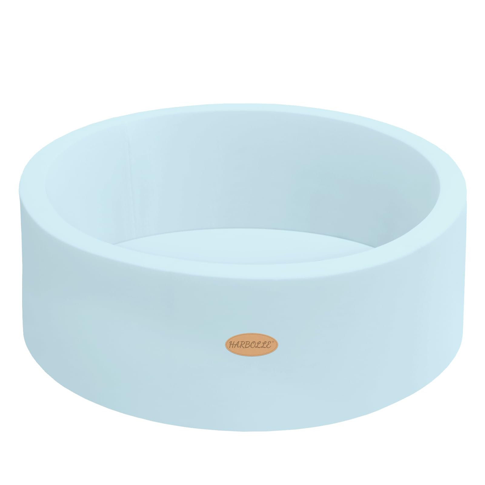 HARBOLLE Baby Ball Pit 35.4-inch diameter offers ample space for toddlers.