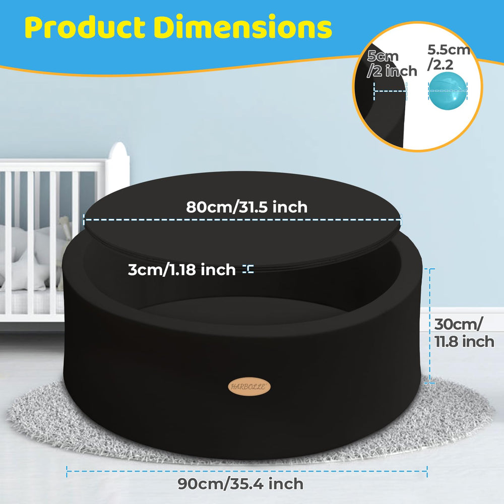 HARBOLLE easy-assembly design shows bottom and sides connect securely.