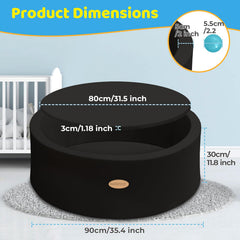 HARBOLLE easy-assembly design shows bottom and sides connect securely.