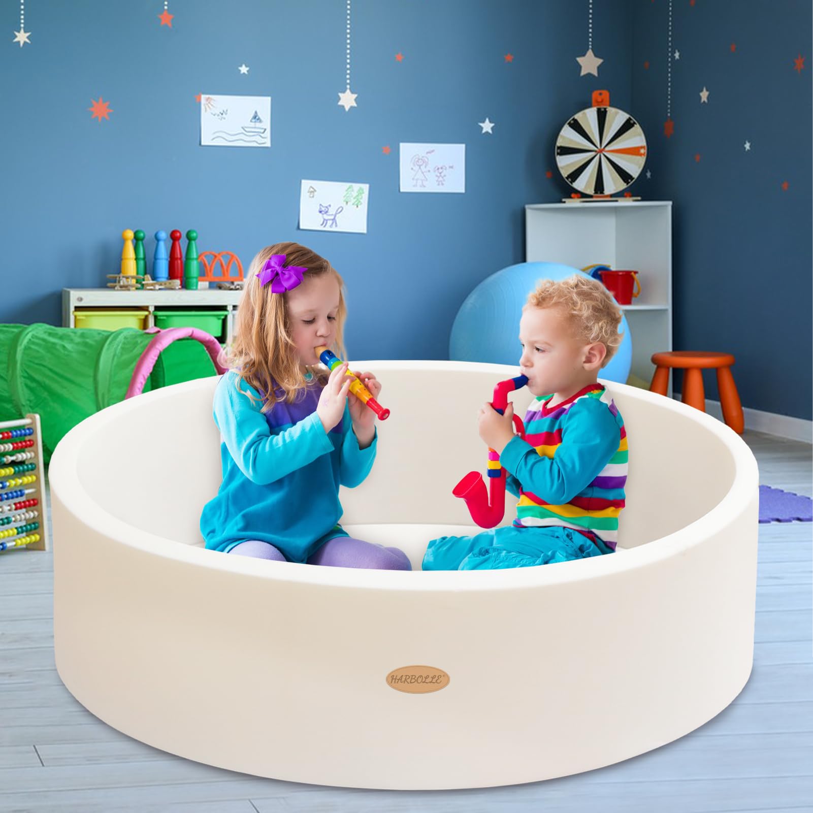 Harbolle ball pit muted tone design to suit any room decor