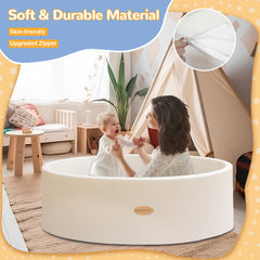 Harbolle ball pit with 13.8-inch soft walls for cozy toddler space