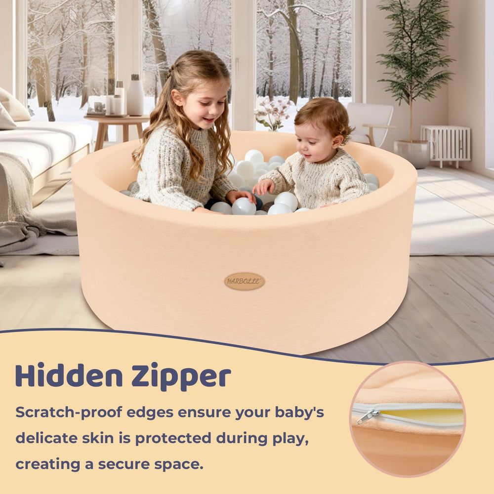 Harbolle machine-washable cover keeps hygiene high after messy sessions.