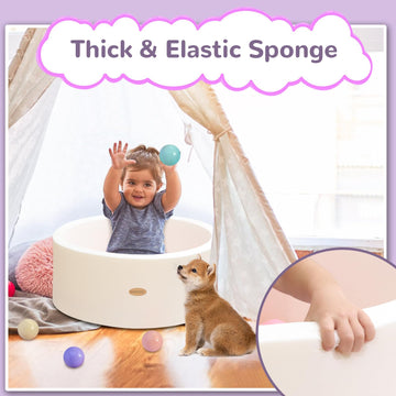 HARBOLLE memory foam inner offers comfortable, non-toxic cushioning for toddlers.