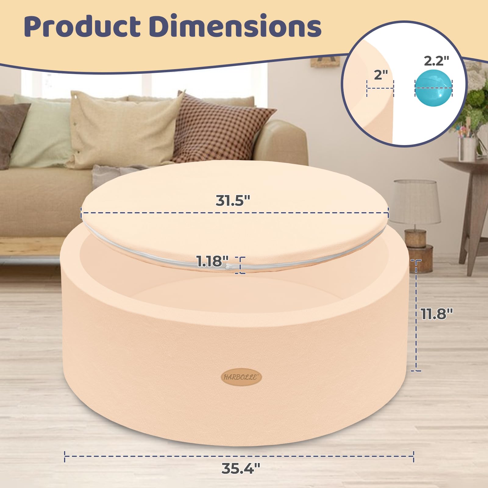 Harbolle unboxing fluff-up reveals instant expansion and a cozy setup.
