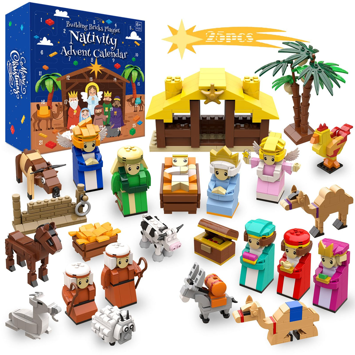 Hardwind Advent Calendar 2025 baby Jesus model for storytelling and holiday imagination