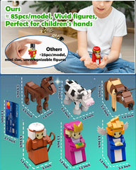 Hardwind Advent Calendar 2025 Mary and Joseph figures for nativity play