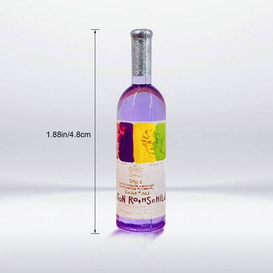 Harewu dollhouse wine bottle miniatures for living room displays, lightweight and easy to arrange