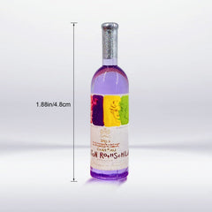 Harewu dollhouse wine bottle miniatures for living room displays, lightweight and easy to arrange