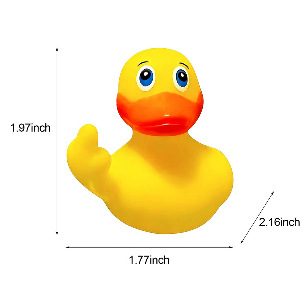 Harewu middle-finger duck pack 2 sparks laughter as a novelty gift.