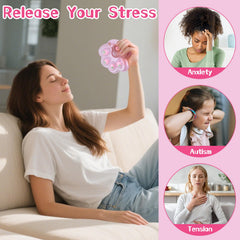 Harkta Taba cat paw squishy used at a desk for focus break