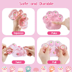 Harkta Taba squishy cat paw pack presented as gift-ready set