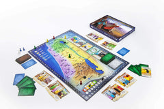 Harmon Games Portals and Prophets second printing gameboard, clean layout supports quick strategic decisions.