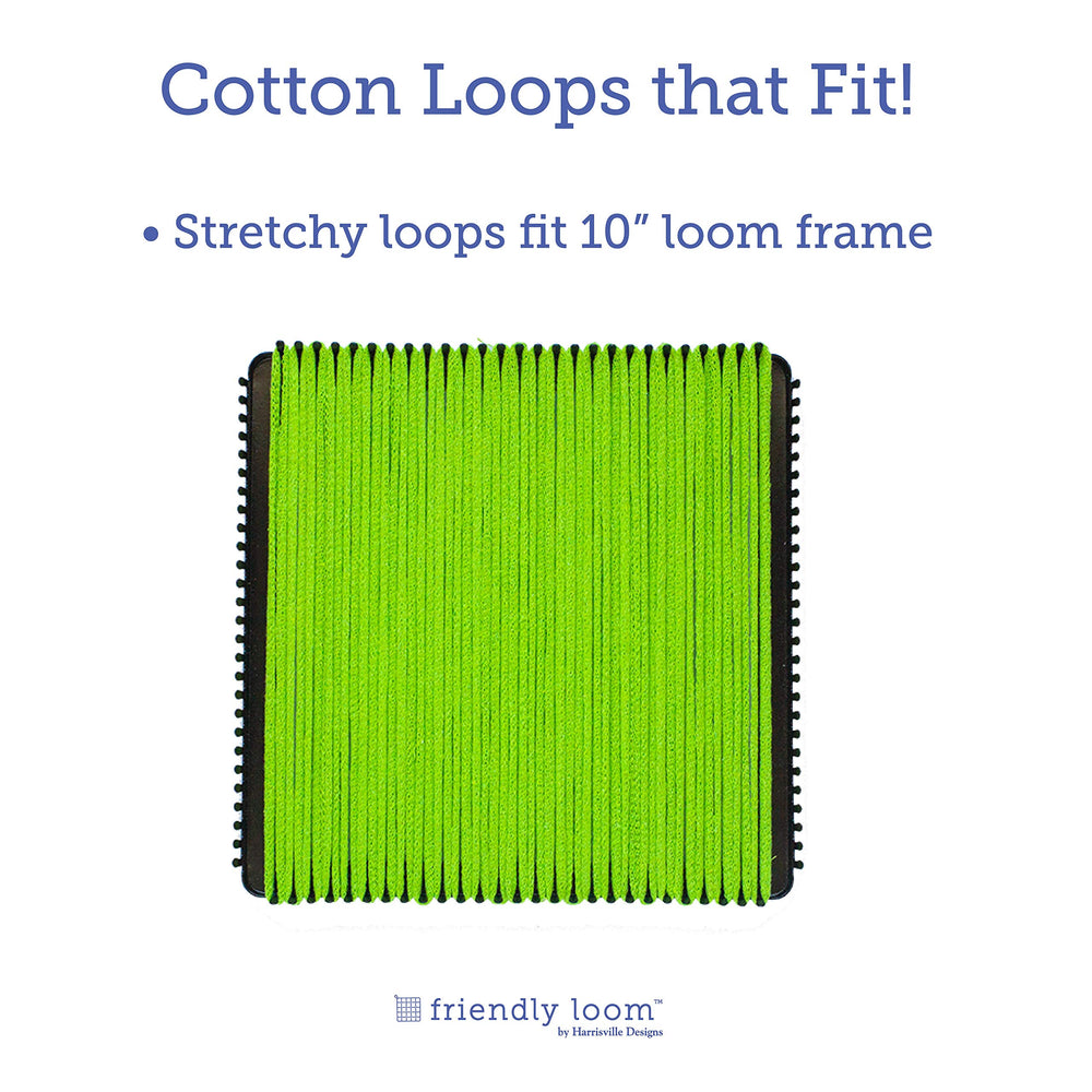 Harrisville Designs potholder pro looms in use for quick weaving projects