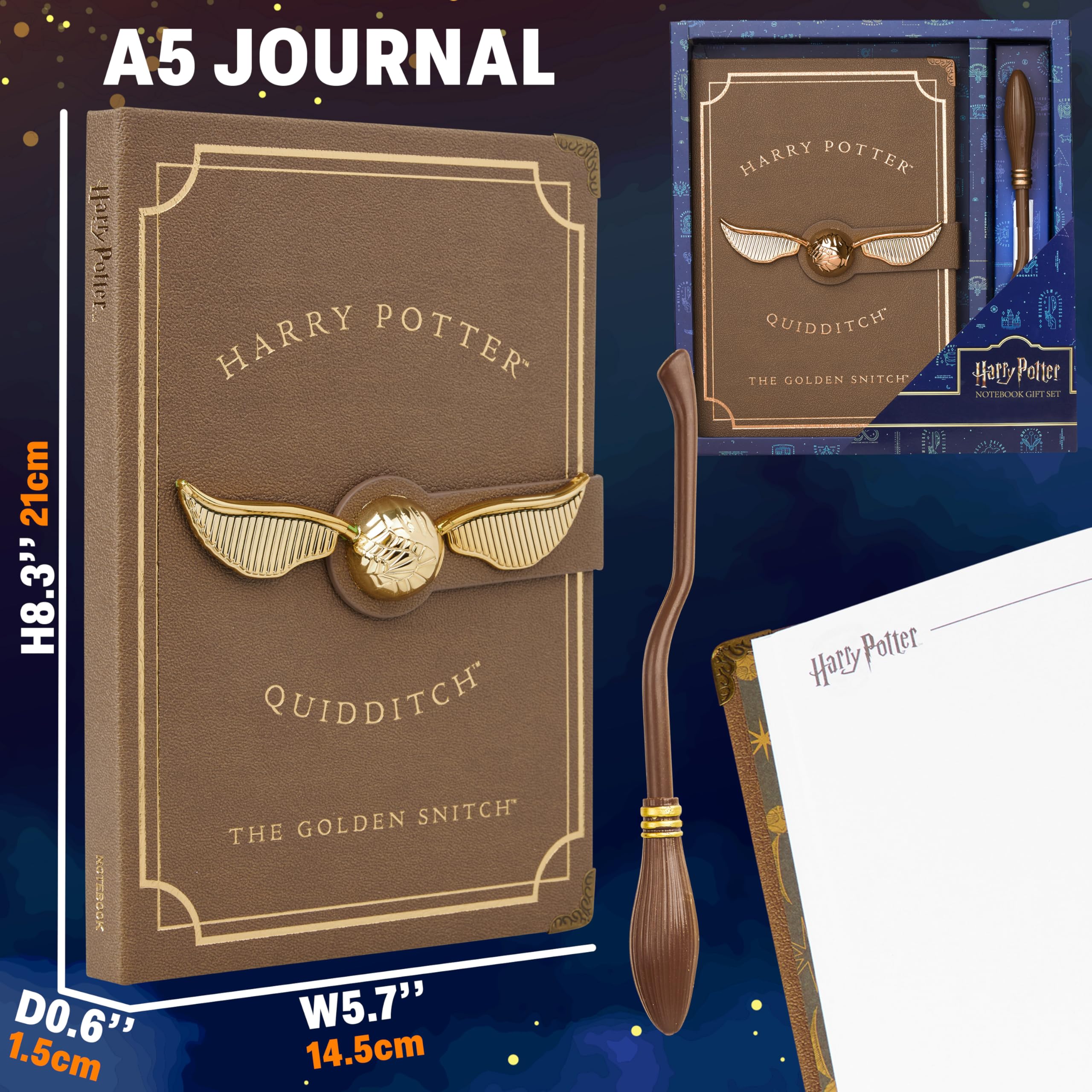 Harry Potter gift for young fans, ideal for birthdays or back-to-school surprises.