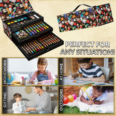 Harry Potter Gifts 80 crayons for bold, kid-friendly coloring sessions.