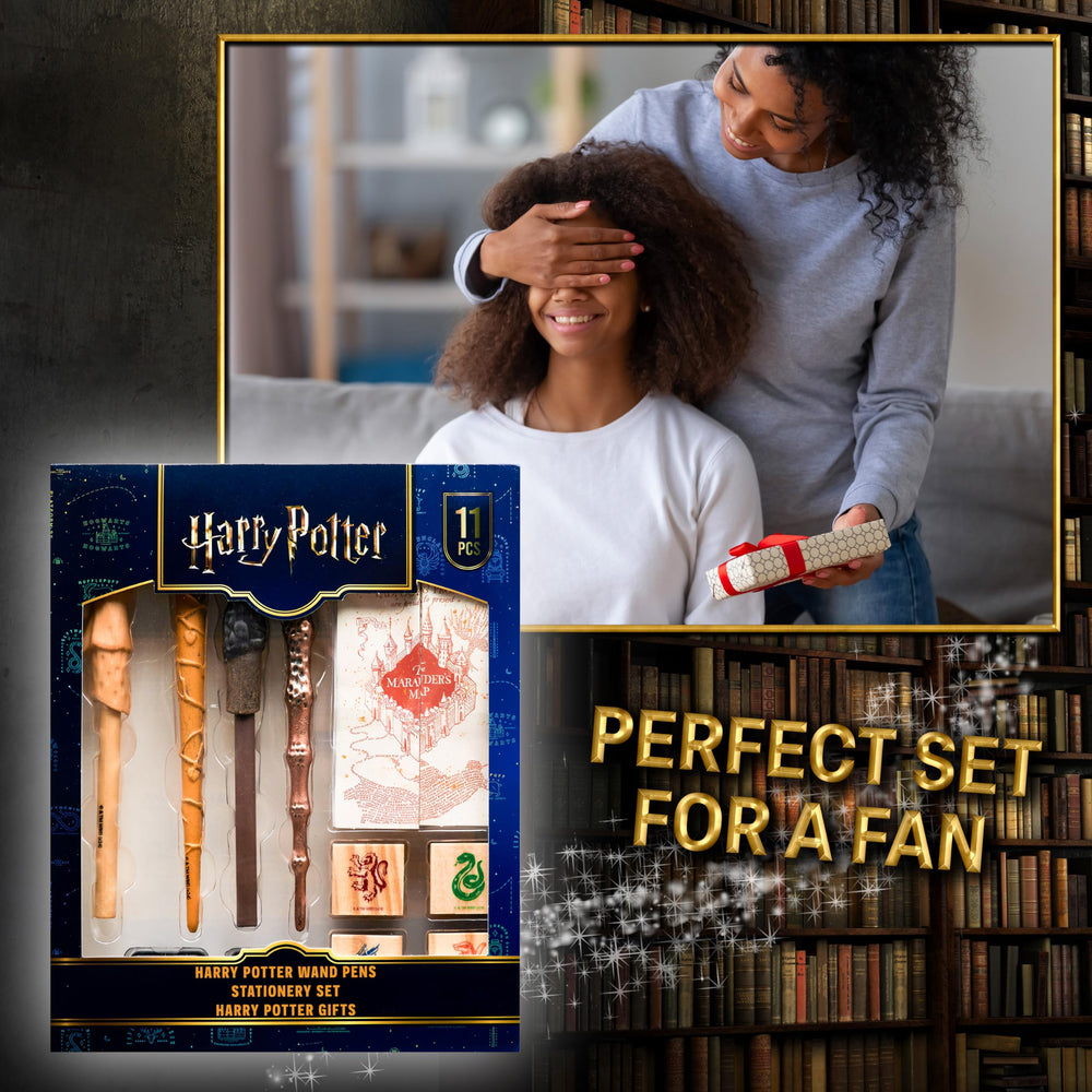 Harry Potter Marauders Map detail enhances notes with magic