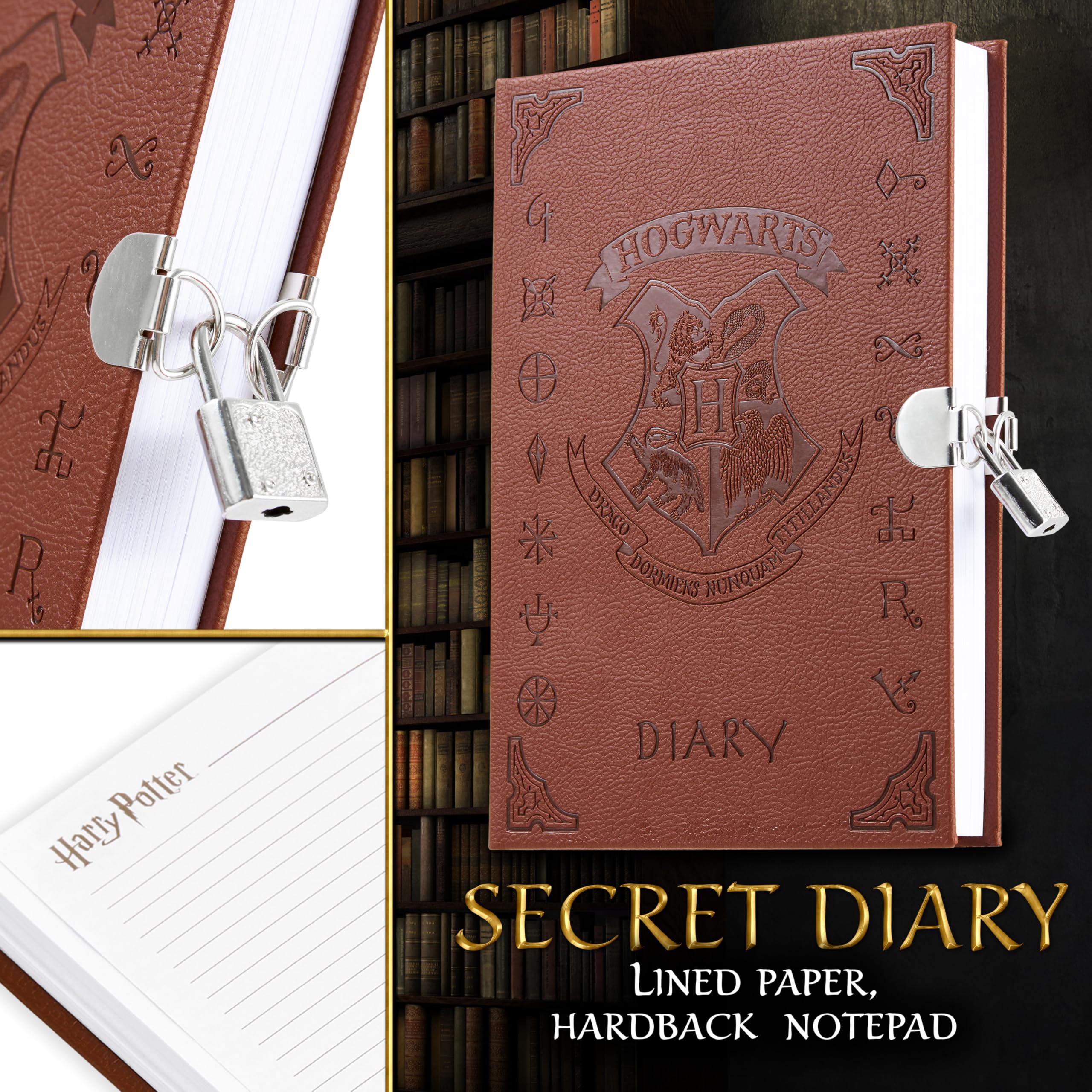 Harry Potter UV ink pen reveals secret messages with a UV light.