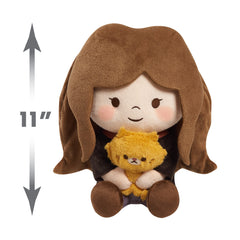 Harry Potter Hermione Crookshanks duo plush with mini Crookshanks for imaginative adventures