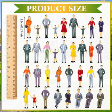 Harrycle 1:30 scale miniatures bring realistic detail to models.