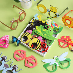 Harrycle 40x14cm Bug Glasses Frame versatile decor for spring parties.