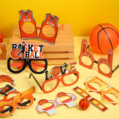 Harrycle basketball themed eyewear adds bright color to photos