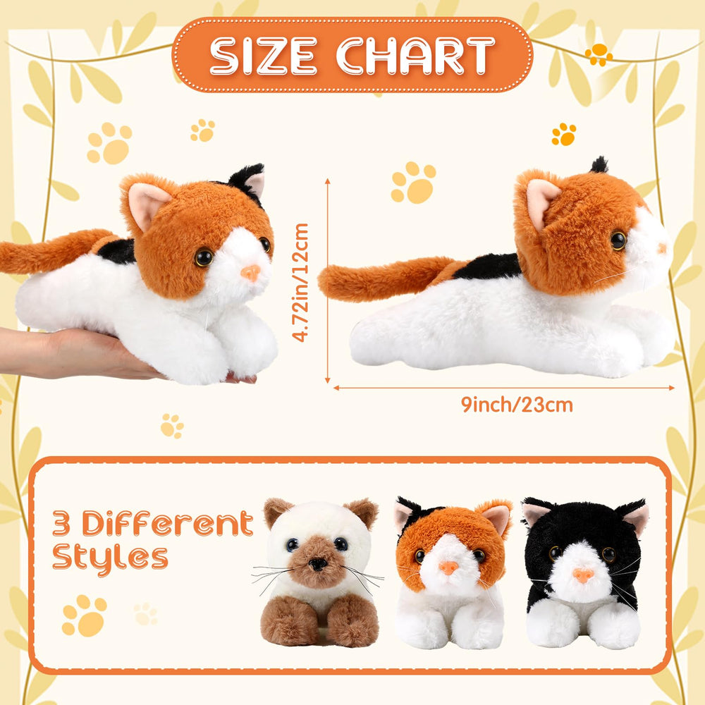 Harrycle black and white cat plush delivers soft, skin-friendly comfort