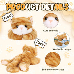 Harrycle cat plush three-color set ready for gifting and imaginative play.