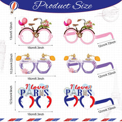 Harrycle Paris glasses beret pattern ideal for themed selfies and social sharing.