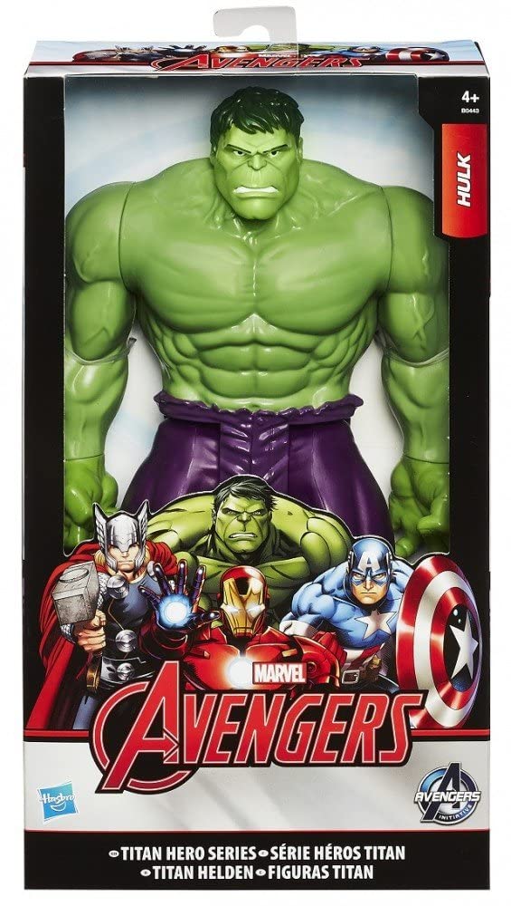 Hasbro Avengers Hulk Titan Hero packaging keeps collectibles safe