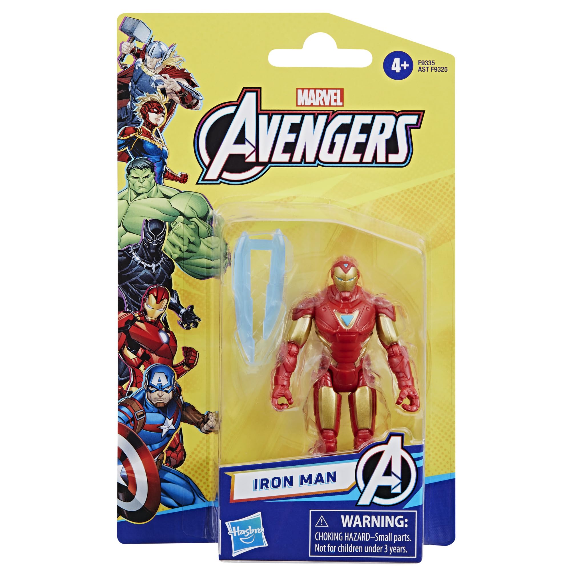 Hasbro Avengers packaging window makes gifting or collection easier and appealing.