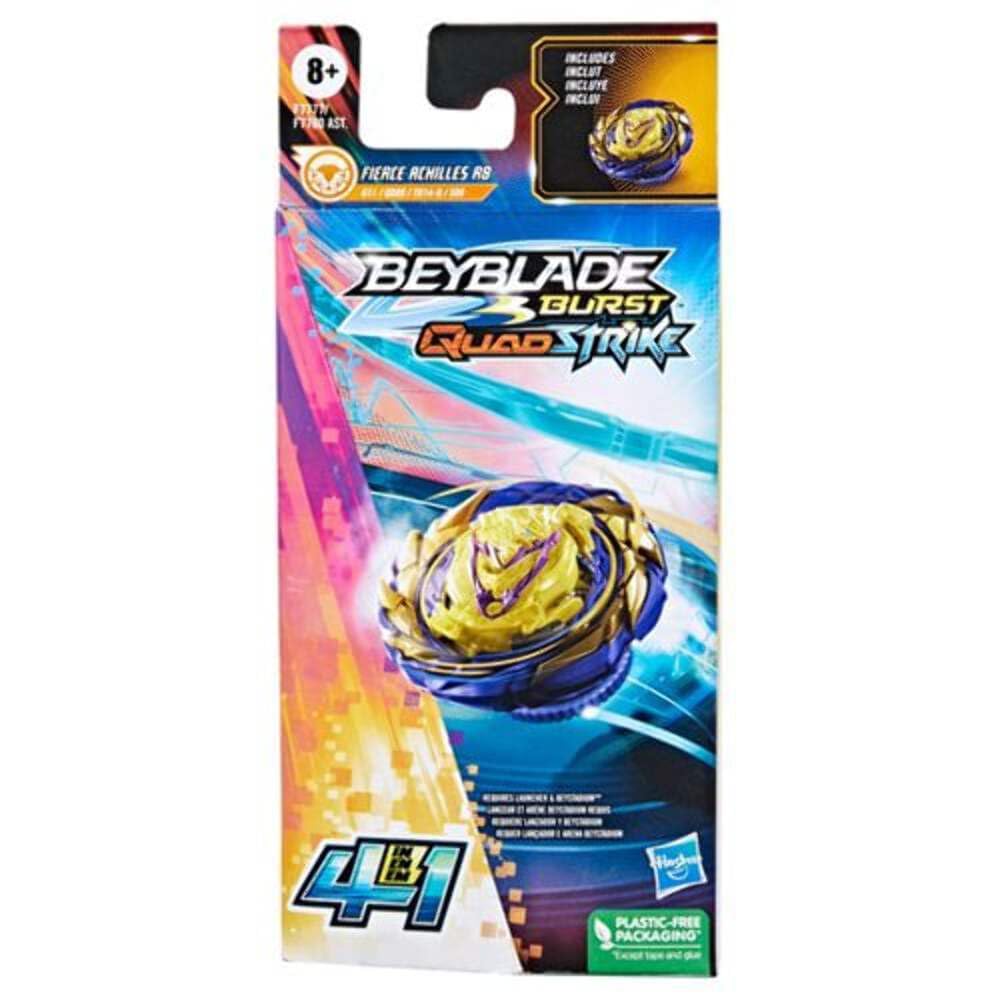 Hasbro Beyblade Burst QuadStrike armor spikes close-up show reinforced defense in battles