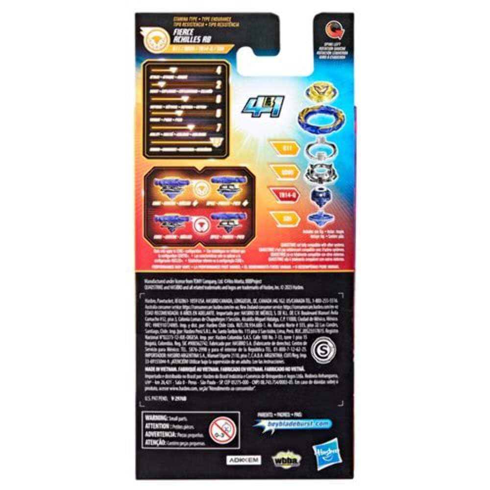 Hasbro Beyblade Burst QuadStrike core-apex modes for attack and balance