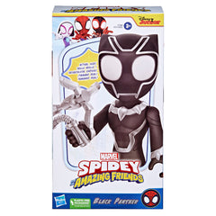 Hasbro Black Panther supersized claw shield accessory attached for action-packed pretend rescues.