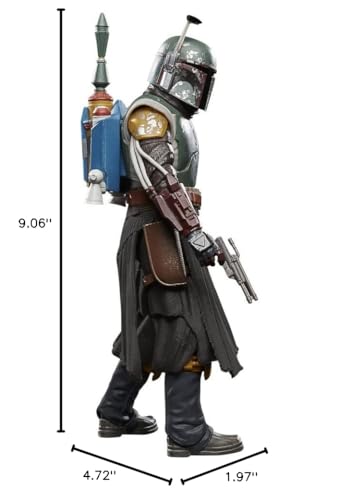 Hasbro Boba Fett Tython Jedi Ruin figure, ideal for shelf display and collection